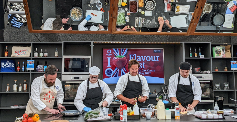 Flavour Fest Cooking Stage